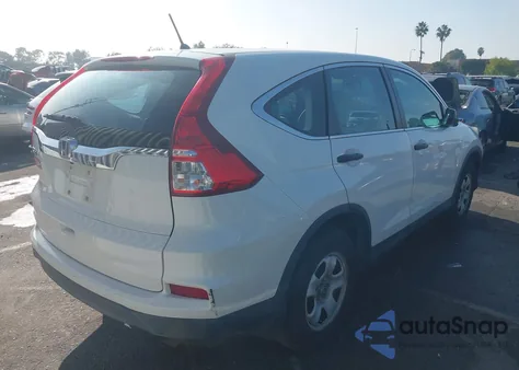 2016 Honda Cr-V Lx из США, поврежденный, VIN 5J6RM3H35GL005760